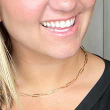 Load image into Gallery viewer, Courtney Paperclip Necklace
