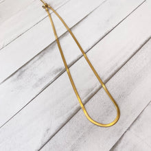 Load image into Gallery viewer, 18K Gold Filled Rachel Herringbone Necklace
