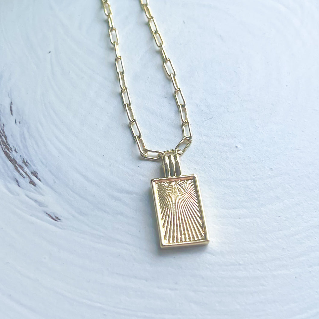 All is well Sunbeams Necklace
