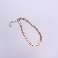 Load image into Gallery viewer, Rachel 18K Gold Filled Herringbone Bracelet/ Anklet
